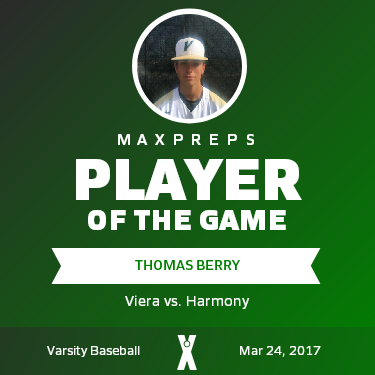 #6 Thomas Berry Player of the Game badge