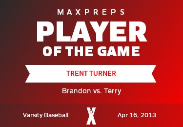 #12 Trent Turner Player of the Game badge