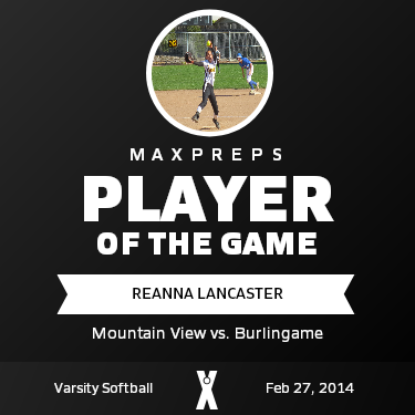 #18 Reanna Lancaster Player of the Game badge
