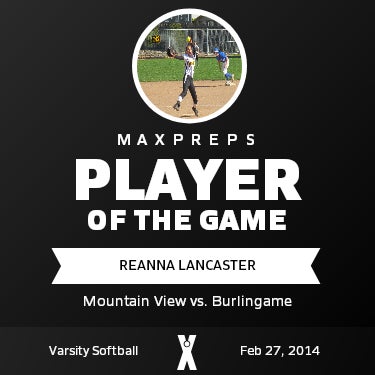 #18 Reanna Lancaster Player of the Game badge