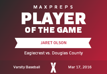 #33 Jaret Olson Player of the Game badge