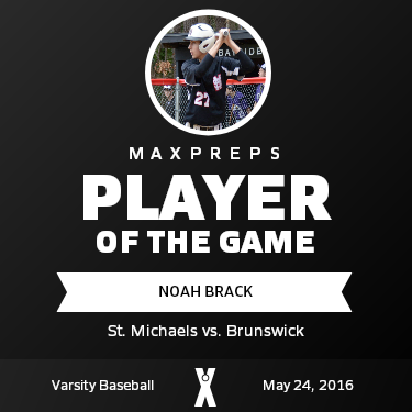 #27 Noah Brack Player of the Game badge
