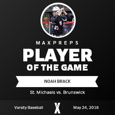 #27 Noah Brack Player of the Game badge