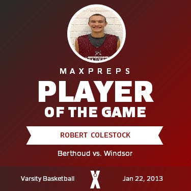 #23 Robert Colestock Player of the Game badge