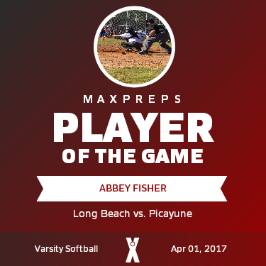 #4 Abbey Fisher Player of the Game badge