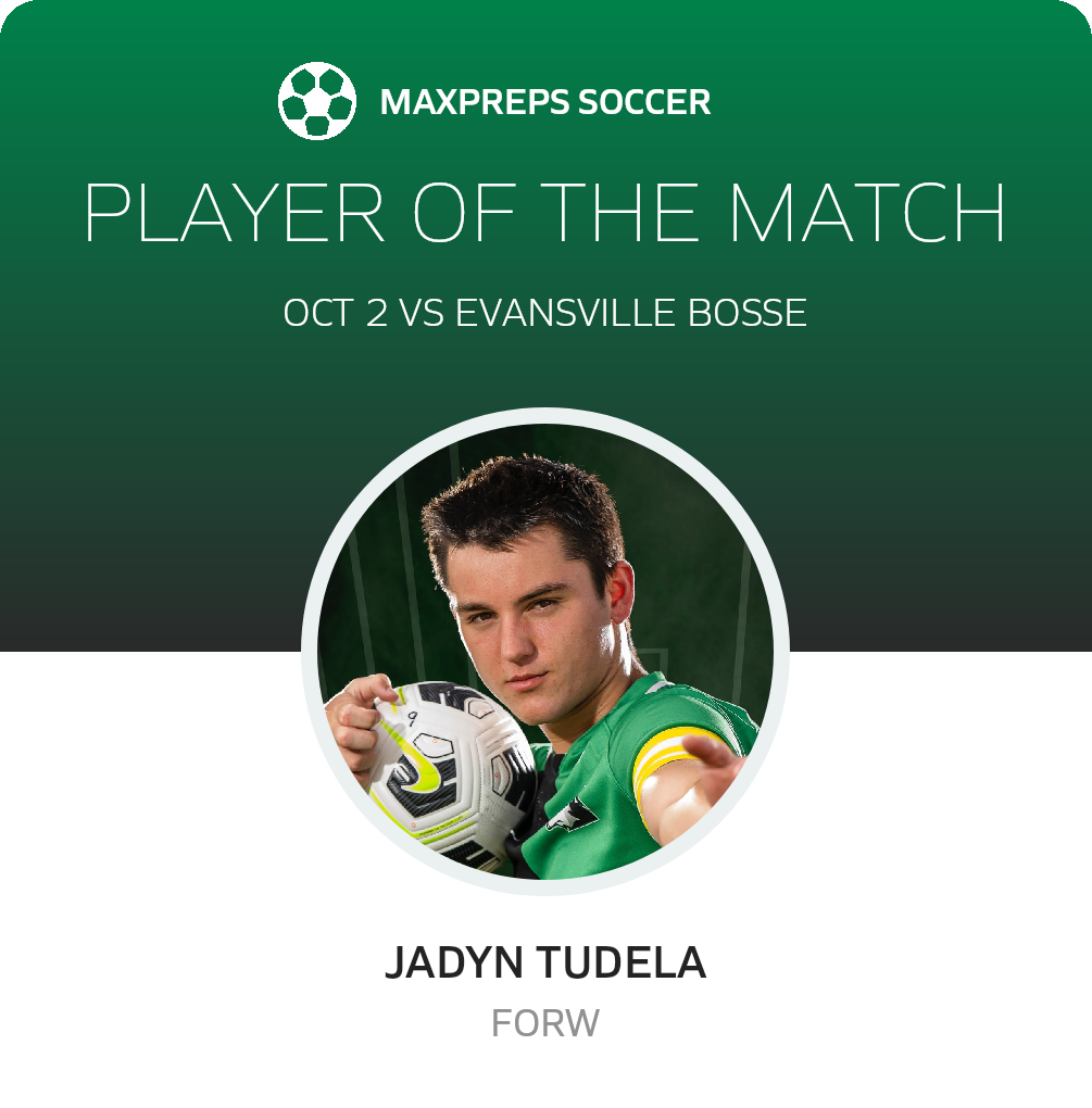 #19 Jadyn Tudela Player of the Game badge