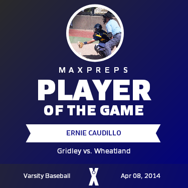 #19 Ernie Caudillo Player of the Game badge