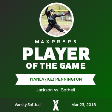 #34 I. Pennington Player of the Game badge
