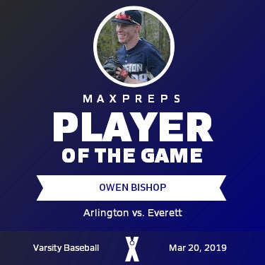 #28 Owen Bishop Player of the Game badge