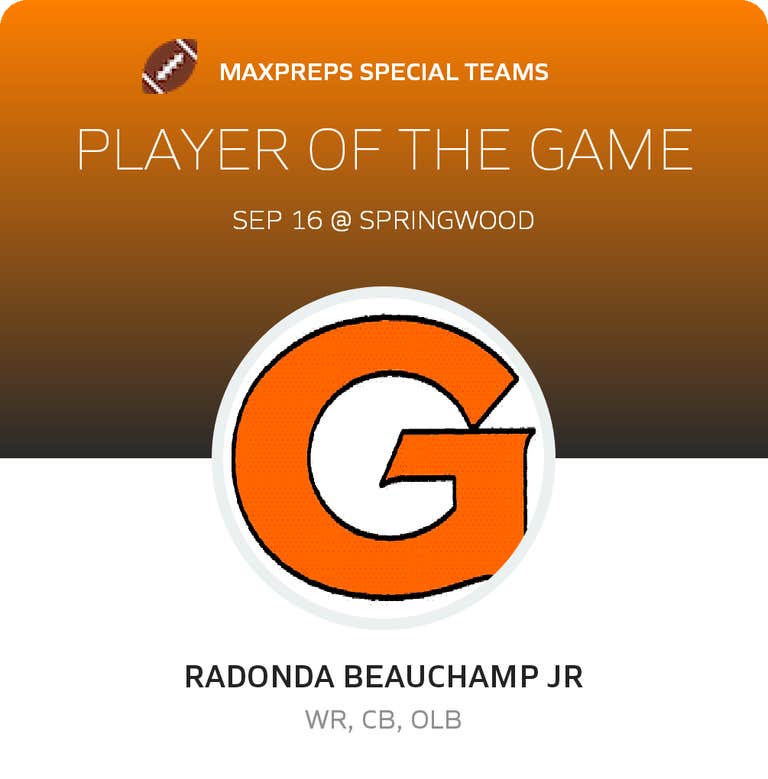 Player of the Game
