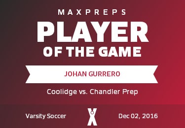 #10 Johan Gurrero Player of the Game badge