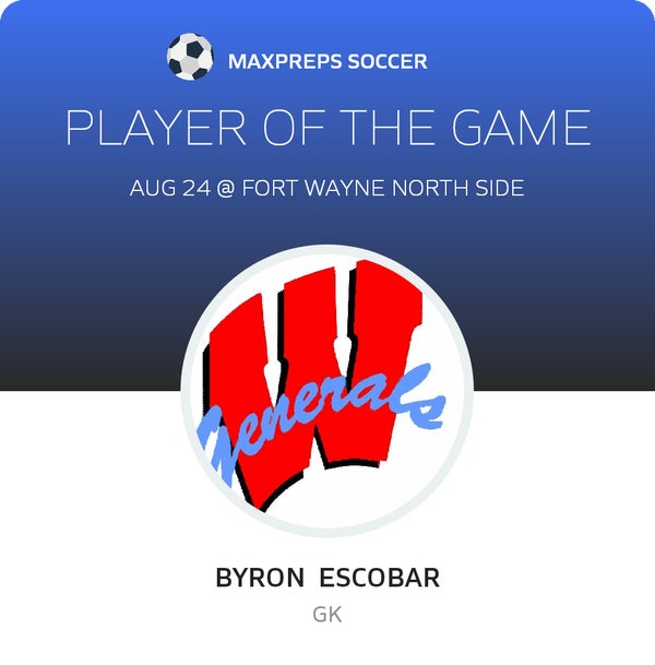 #1 Byron Escobar Player of the Game badge