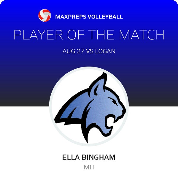 #8 Ella Bingham Player of the Game badge