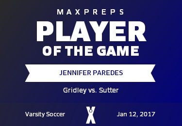 #5 Jennifer Paredes Player of the Game badge