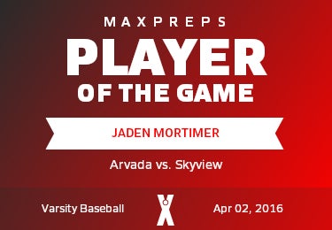 #17 Jaden Mortimer Player of the Game badge