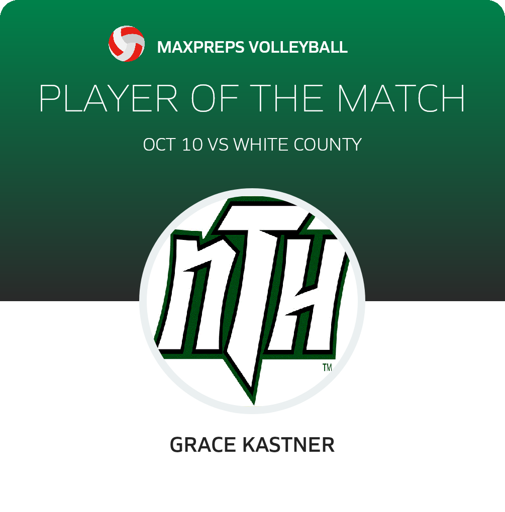 #11 Grace Kastner Player of the Game badge