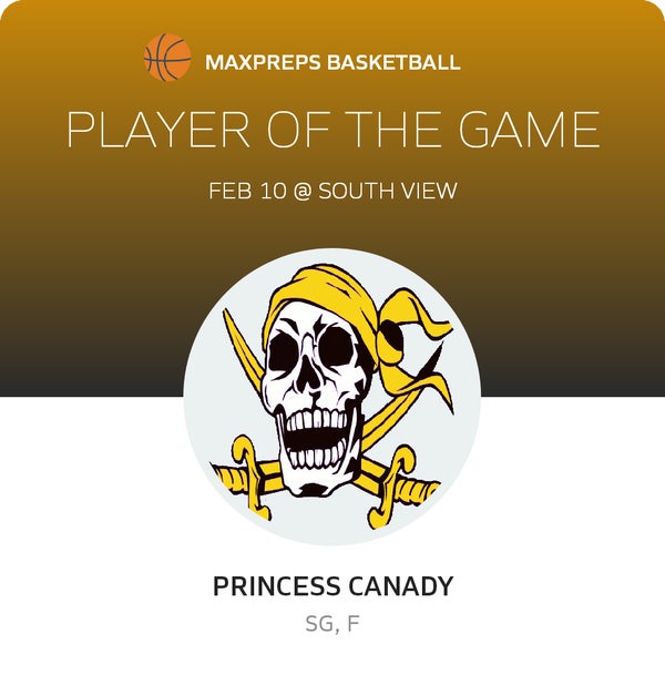 #20 Jeri Patterson Player of the Game badge