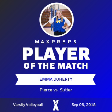 #24 Emma Doherty Player of the Game badge