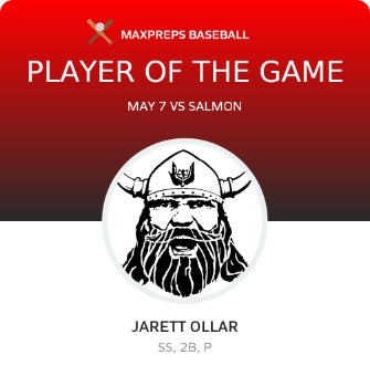#23 Jarett Ollar Player of the Game badge