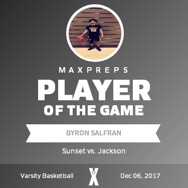 #22 Byron Salfran Player of the Game badge