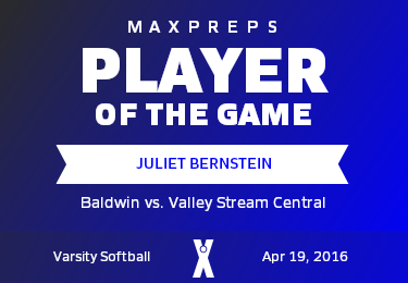 #24 juliet bernstein Player of the Game badge