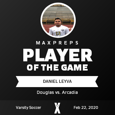 #13 DANIEL LEYVA Player of the Game badge
