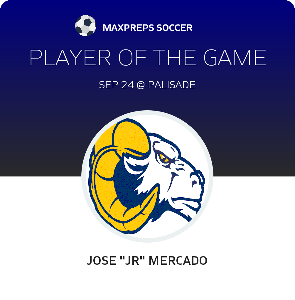 #18 Jose "JR" Mercado Player of the Game badge