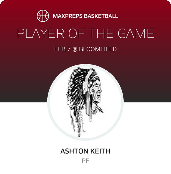 #30 Ashton Keith Player of the Game badge