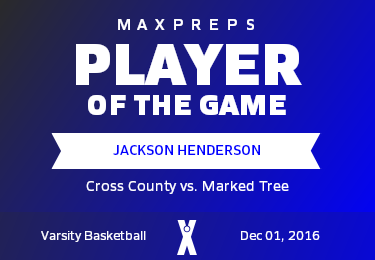 #25 Jackson Henderson Player of the Game badge