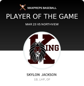 #3 Skylon Jackson Player of the Game badge