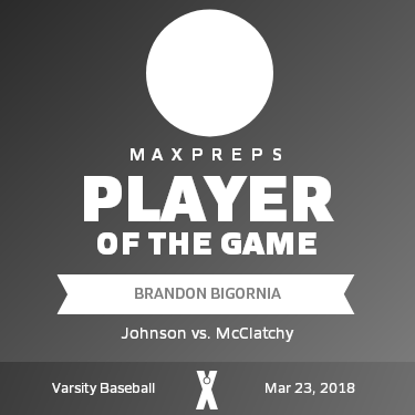 #10 Brandon Bigornia Player of the Game badge