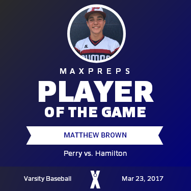 #2 Matthew Brown Player of the Game badge