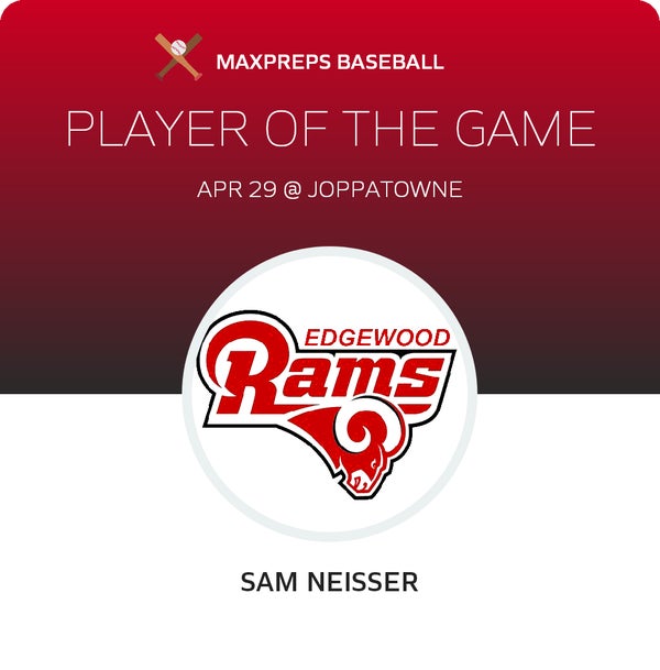 #4 Sam Neisser Player of the Game badge