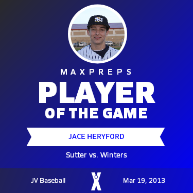 #2 Jace Heryford Player of the Game badge