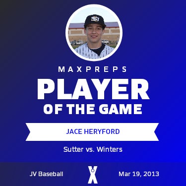 #2 Jace Heryford Player of the Game badge