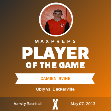 #5 Damien Irvine Player of the Game badge