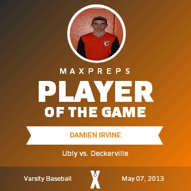 #5 Damien Irvine Player of the Game badge