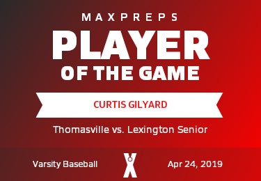 #5 Curtis Gilyard Player of the Game badge