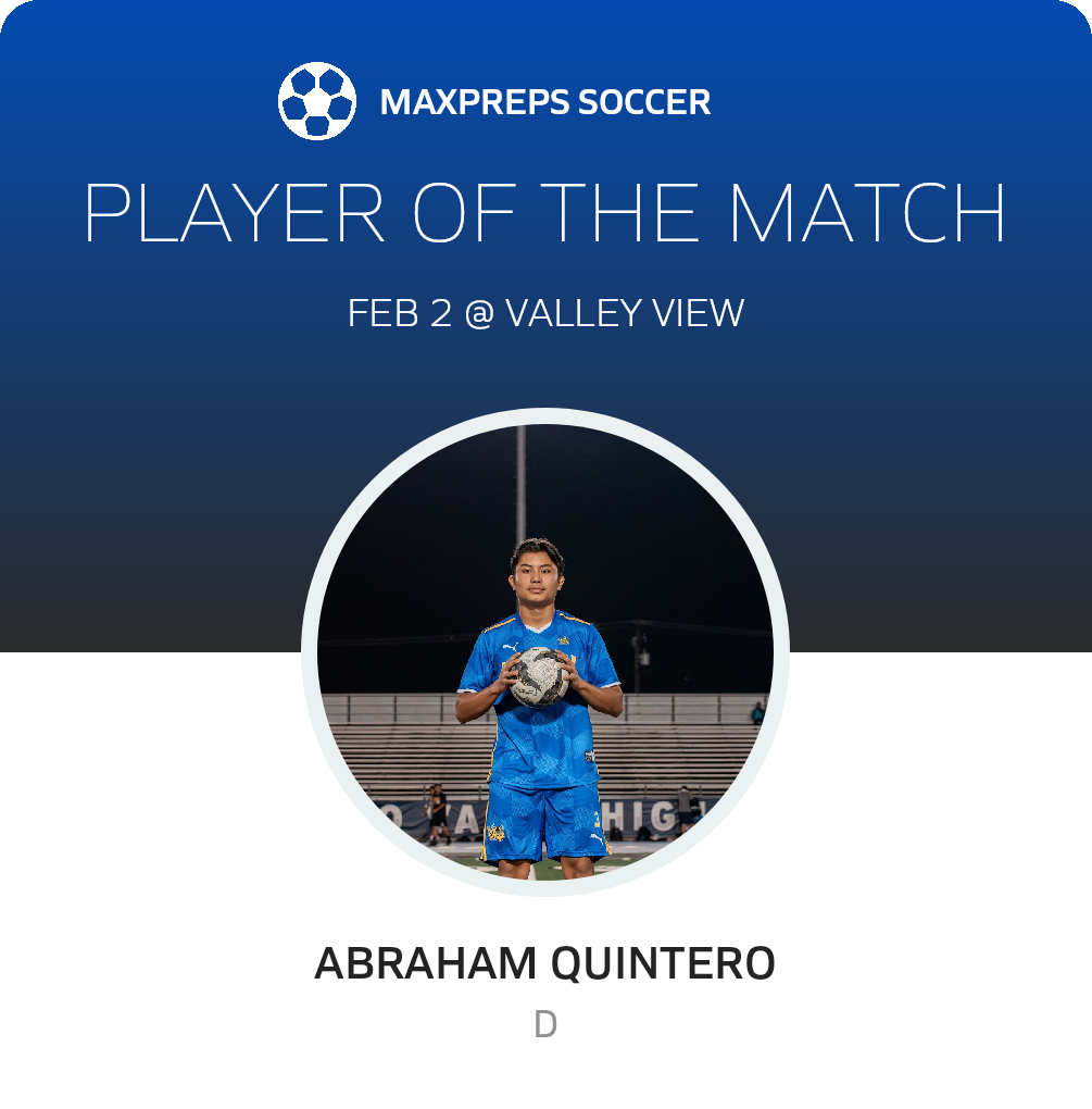 Player of the Match