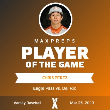 #17 Chris Perez Player of the Game badge