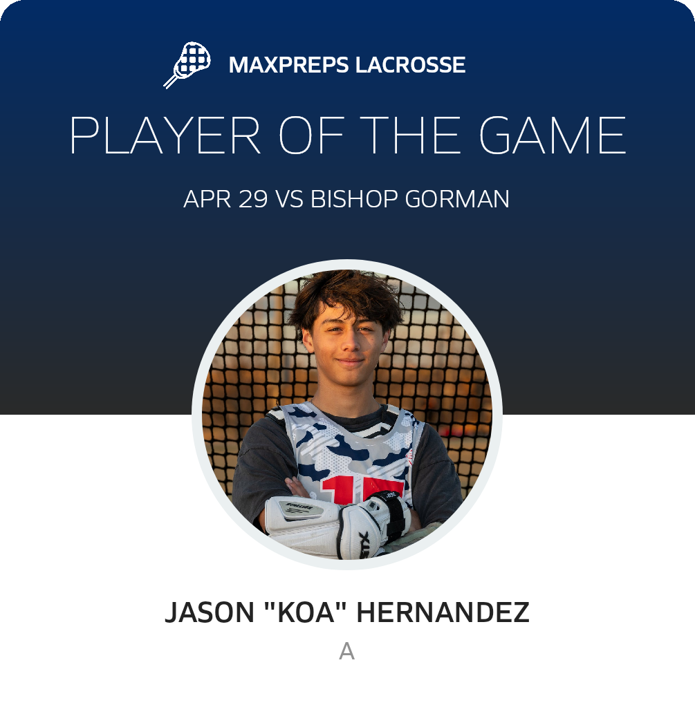 Player of the Game
