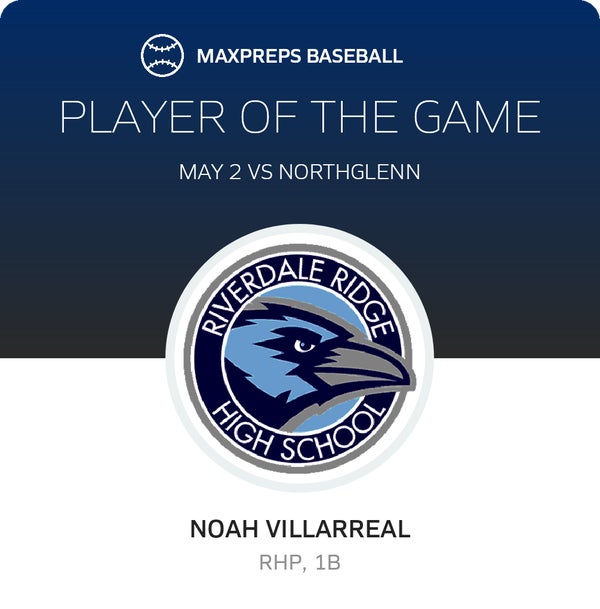 #24 Noah Villarreal Player of the Game badge
