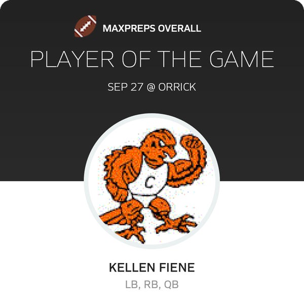 #11 Kellen Fiene Player of the Game badge