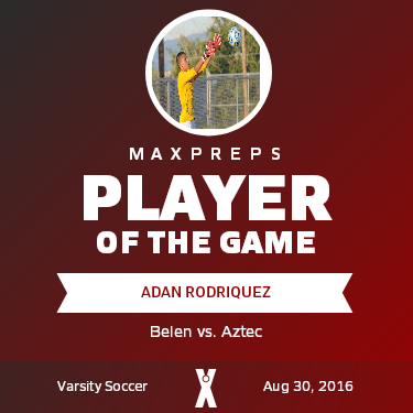 #GK/5 Adan Rodriquez Player of the Game badge