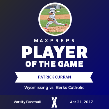 #34 Patrick Curran Player of the Game badge