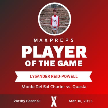 #11 L. Reid-Powell Player of the Game badge