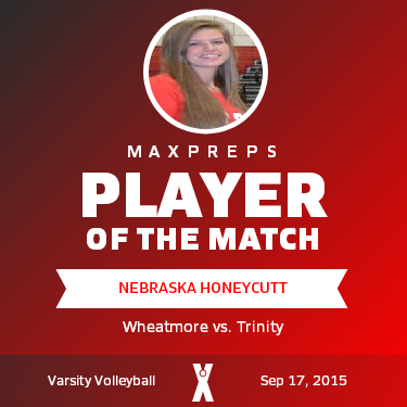 #13 Nebraska Honeycutt Player of the Game badge