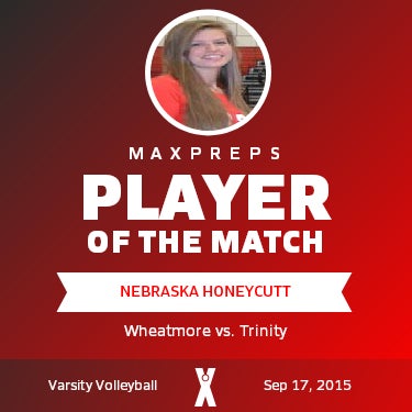 #13 Nebraska Honeycutt Player of the Game badge