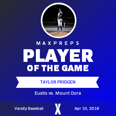 Taylor Pridgen Player of the Game badge