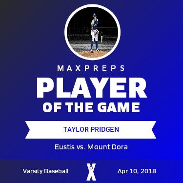 Taylor Pridgen Player of the Game badge